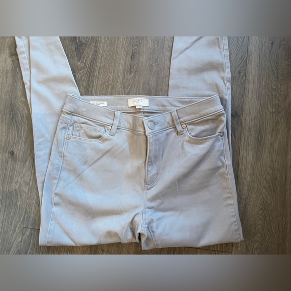 LOFT Cream Women's Pants - Picture 2 of 3